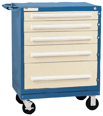 Vidmar modular drawer cabinet, configured to order